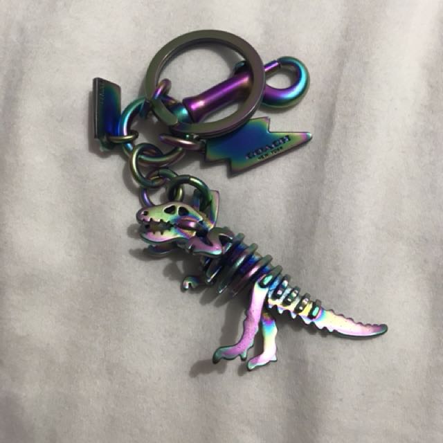 Coach best sale dinosaur keychain