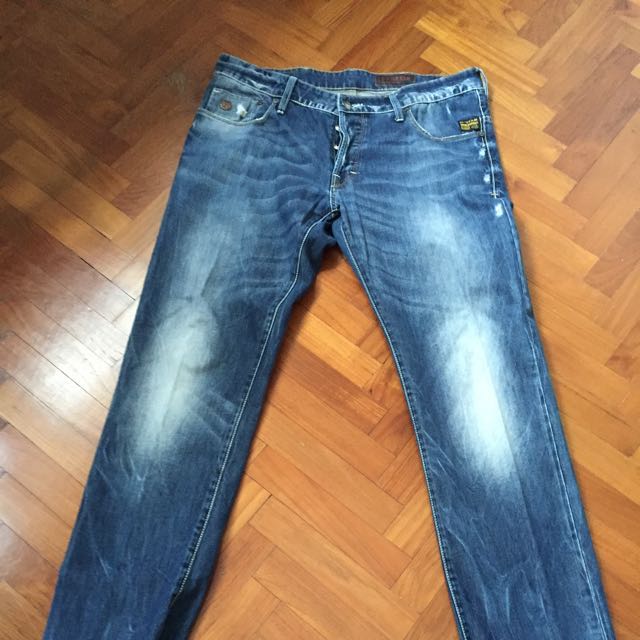 G Start Jeans Waist 34 Men S Fashion Clothes On Carousell