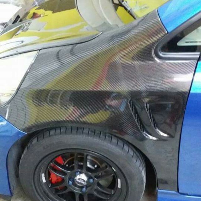 Honda Jazz/Fit GD Series Carbon Fiber Fender, Car Accessories on 