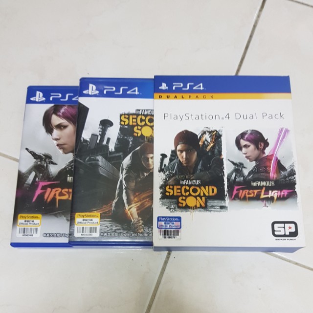 Infamous second son and first light on sale bundle