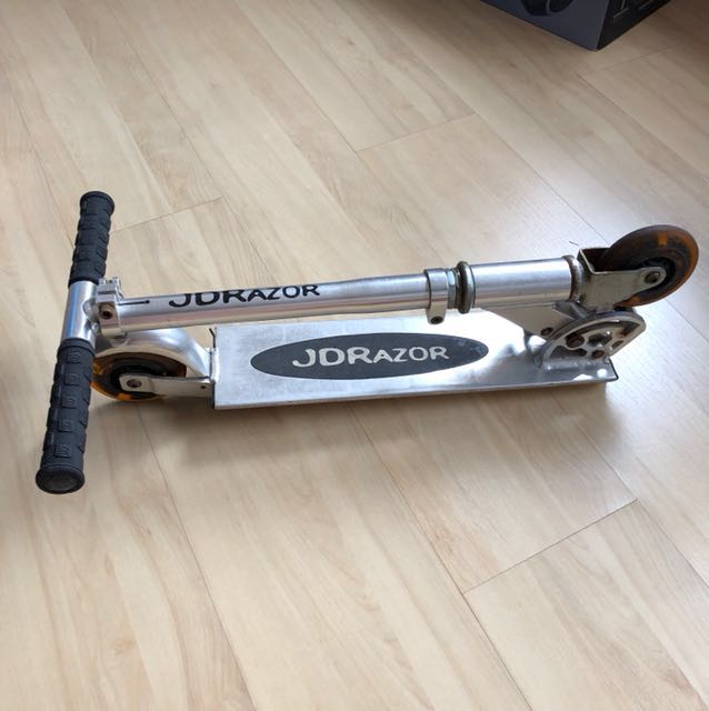 Jd Razor Aluminium Push Skate Scooter Very Sturdy Build Bicycles Pmds Personal Mobility Devices On Carousell