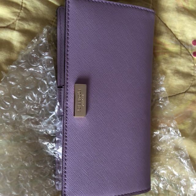 Kate Spade Wallet Light Purple Women s Fashion Bags Wallets Purses Pouches on Carousell
