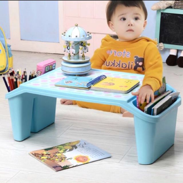 Kids Desk Babies Toys Walkers On Carou Photo