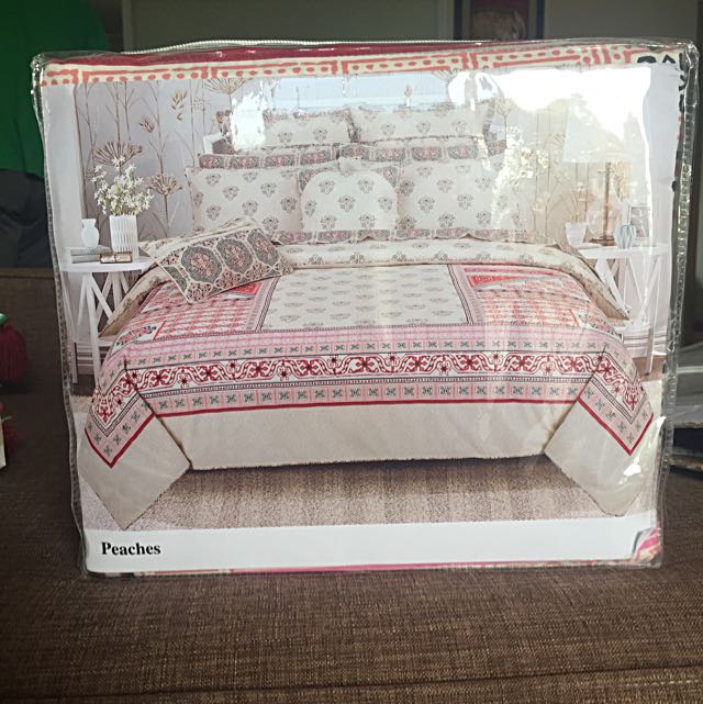 King Size Quilt Cover Set, Furniture & Home Living, Home Decor