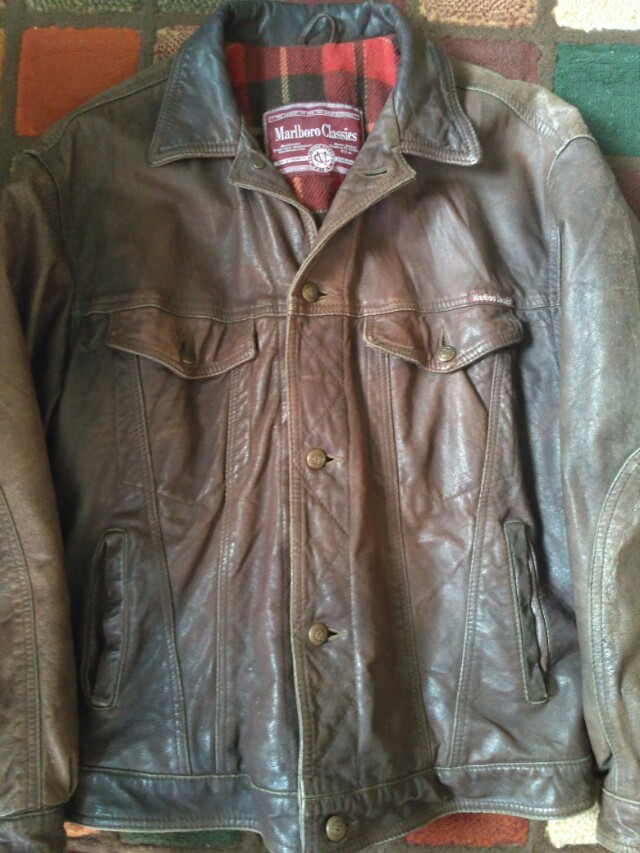 marlboro jacket leather