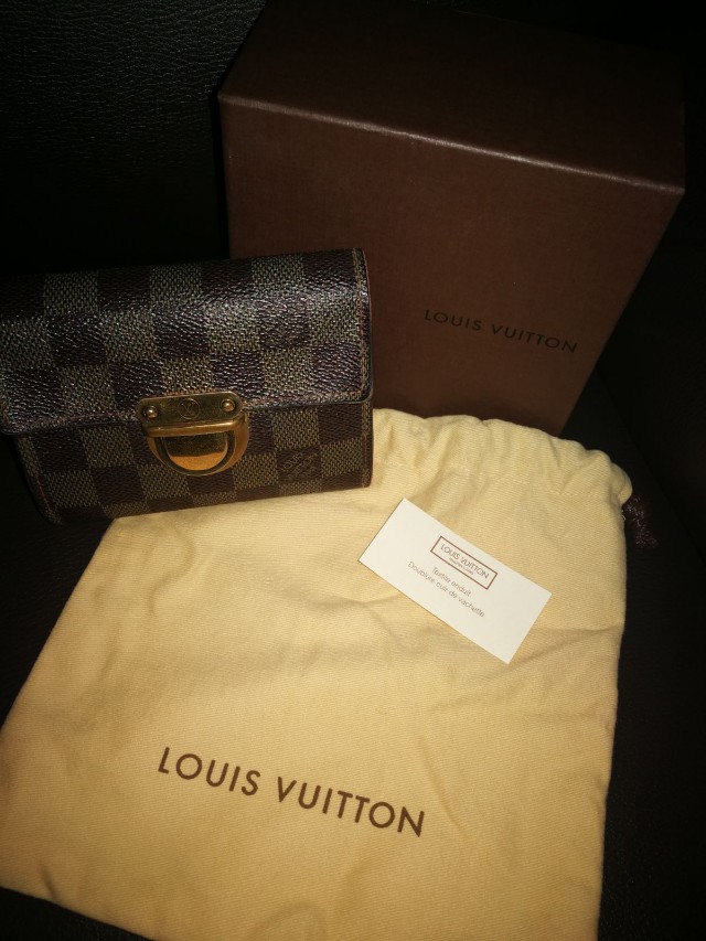 Louis Vuitton Damier Ebene Koala Wallet