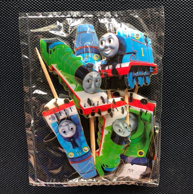 New Cupcake Cake Topper Styrofoam Thomas Train Birthday Cake