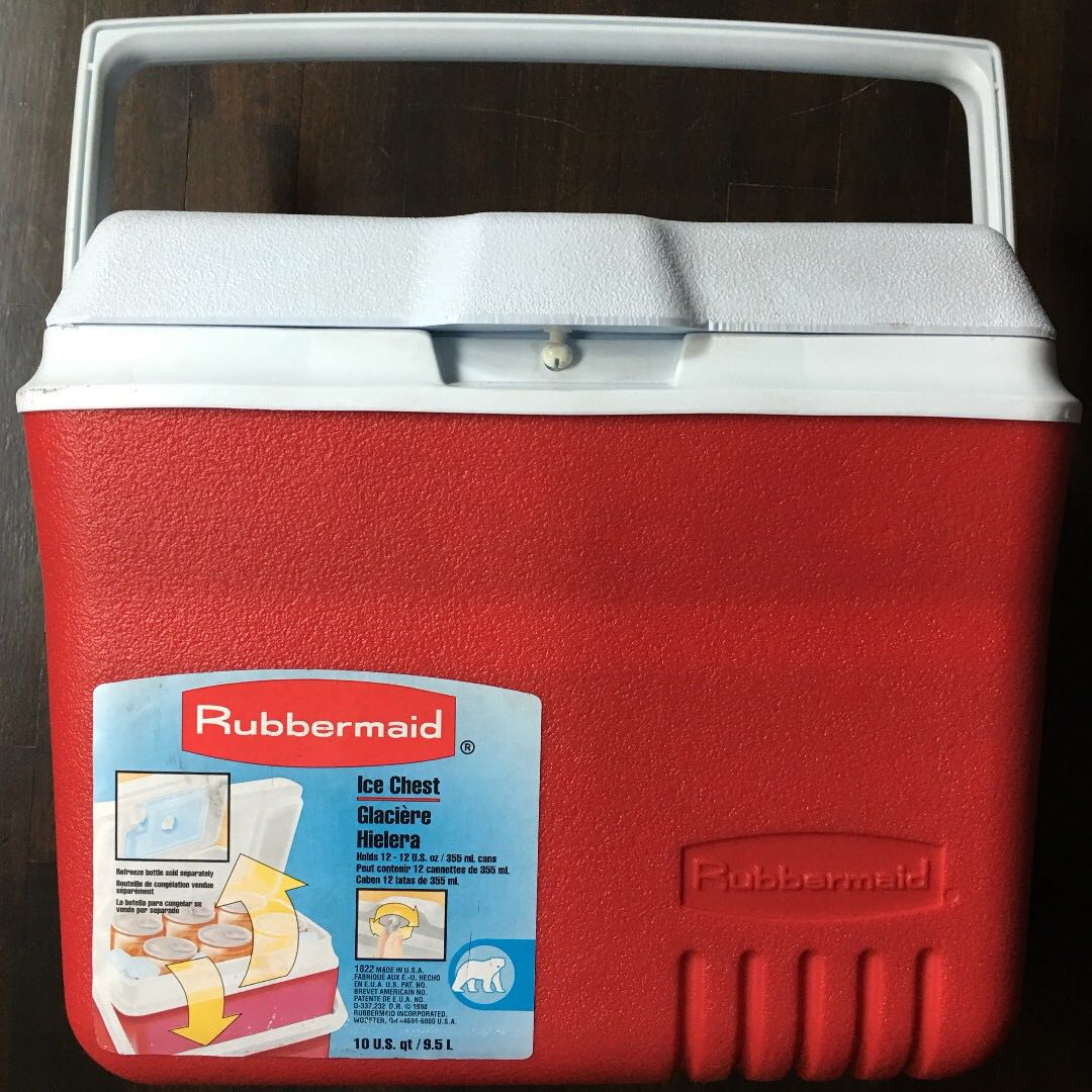 rubbermaid 10 quart cooler
