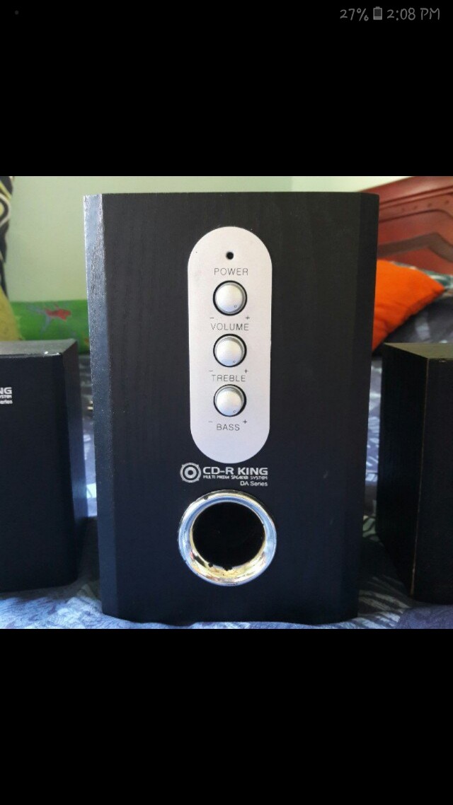 cdr king multimedia speaker system