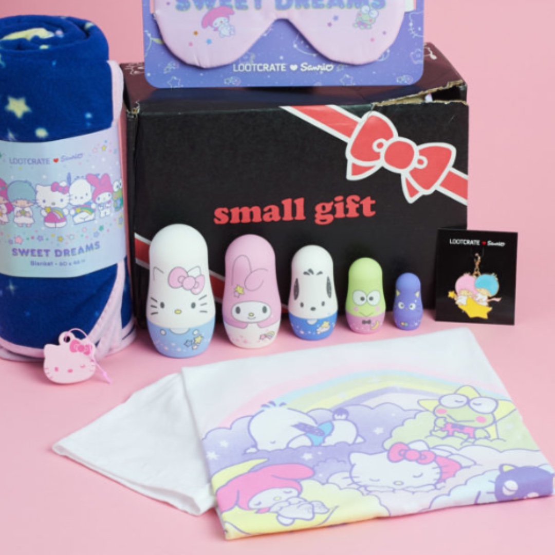 Sanrio Loot Crate Sweet Dreams Box Hello Kitty My Melody Twin Stars