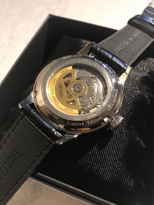 SRPC01J1 SEIKO PRESAGE CAL 4R35 AUTOMATIC SNOWFLAKE COCKTAIL WATCH