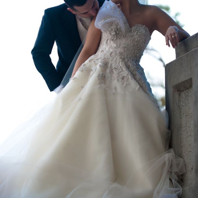 steven khalil wedding dress