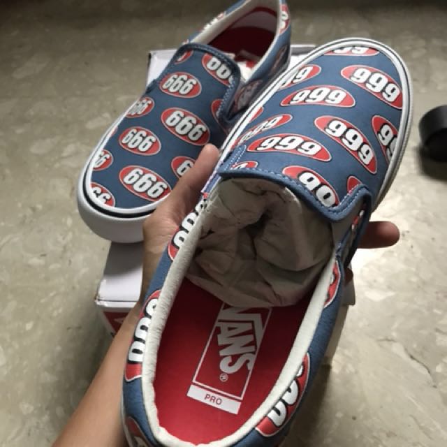Fear of god vans 666 shop