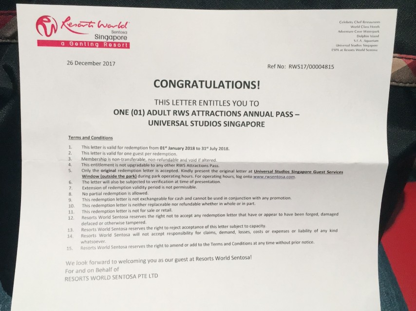 USS Annual Pass, Tickets & Vouchers, Event Tickets on Carousell