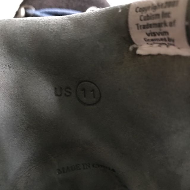 Visvim Serra Black US11, 男裝, 鞋, 波鞋- Carousell
