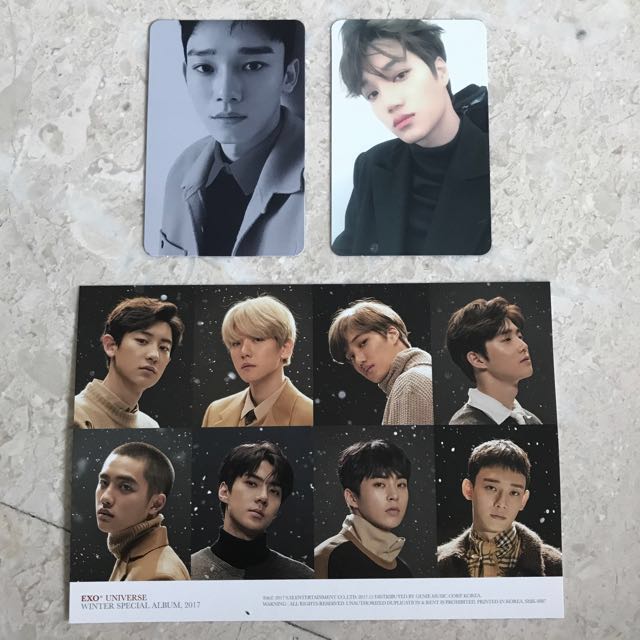 Wtt Wts Exo 2017 Winter Album Entertainment K Wave On Carousell