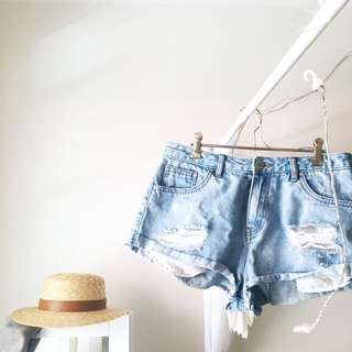 GLASSONS DENIM SHORTS