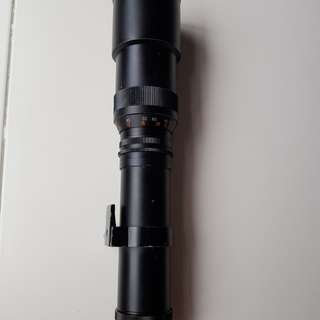 30 to 400mm tele-photos lens