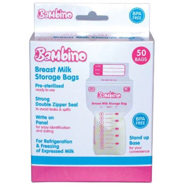 3boxes Bambino Breast Milk Storage Bags 50pcs Babies Kids Nursing Feeding On Carousell