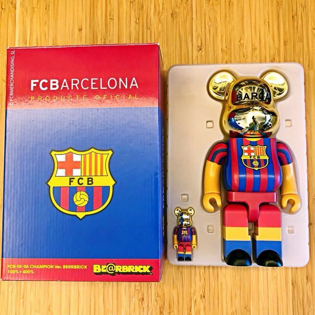 new goods 2018 BE@RBRICK FC BARCELONA 100% & 400% MEDICOM TOY