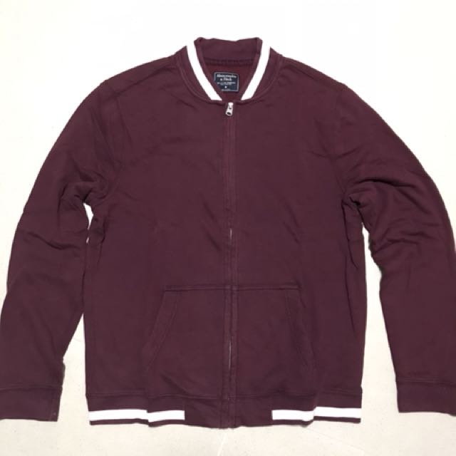 abercrombie and fitch varsity jacket