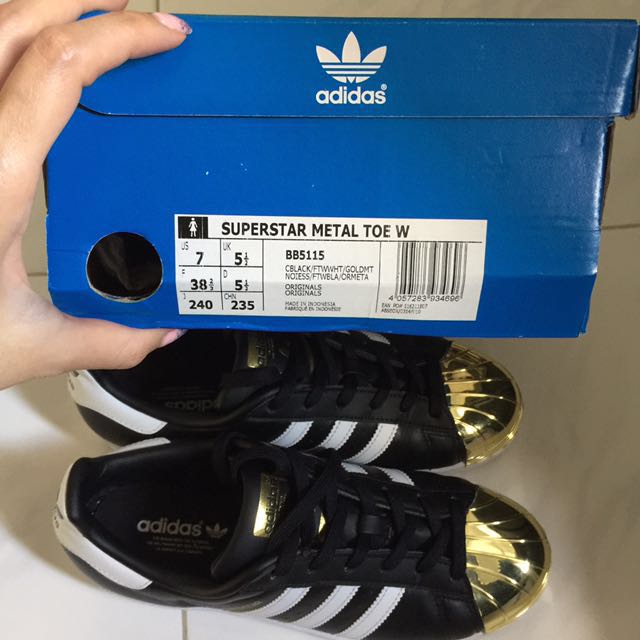 Adidas Superstar Gold Tip