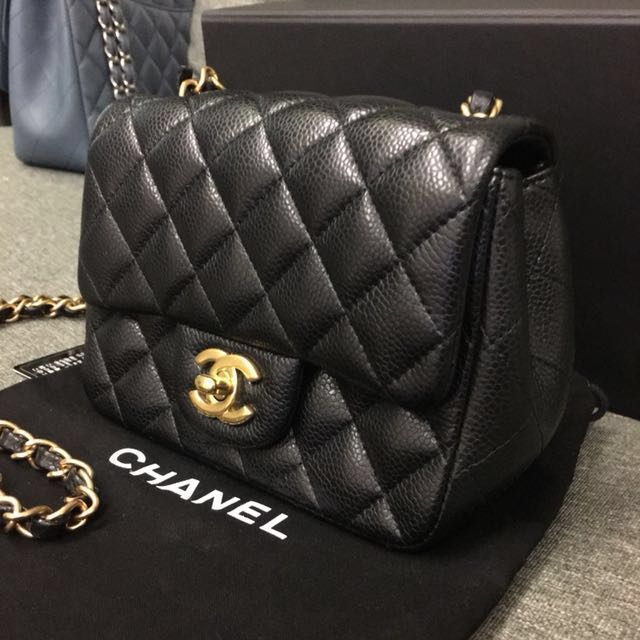 Chanel square mini 2018 sale