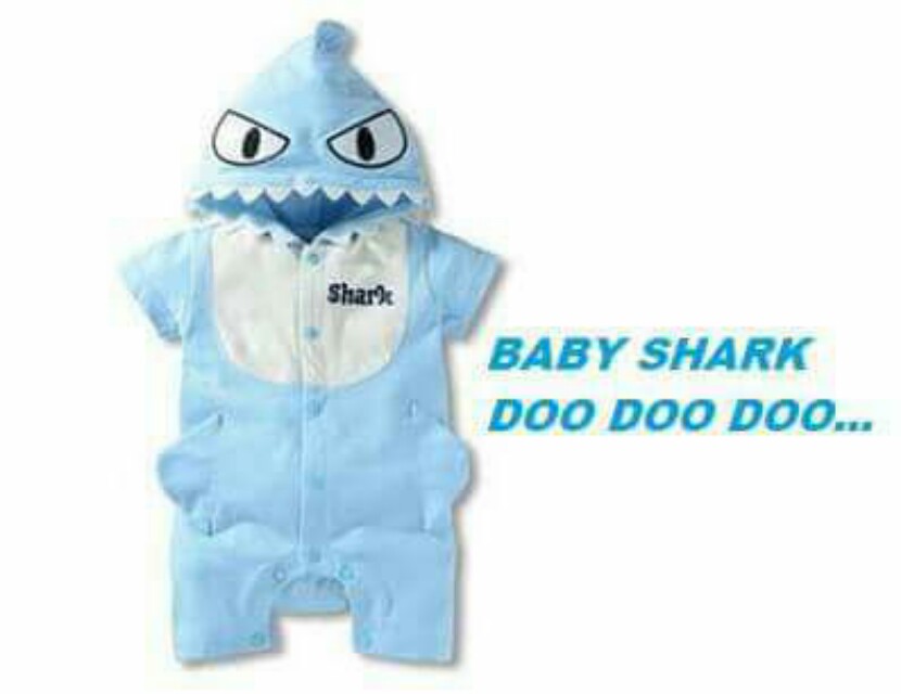 baby shark onesie