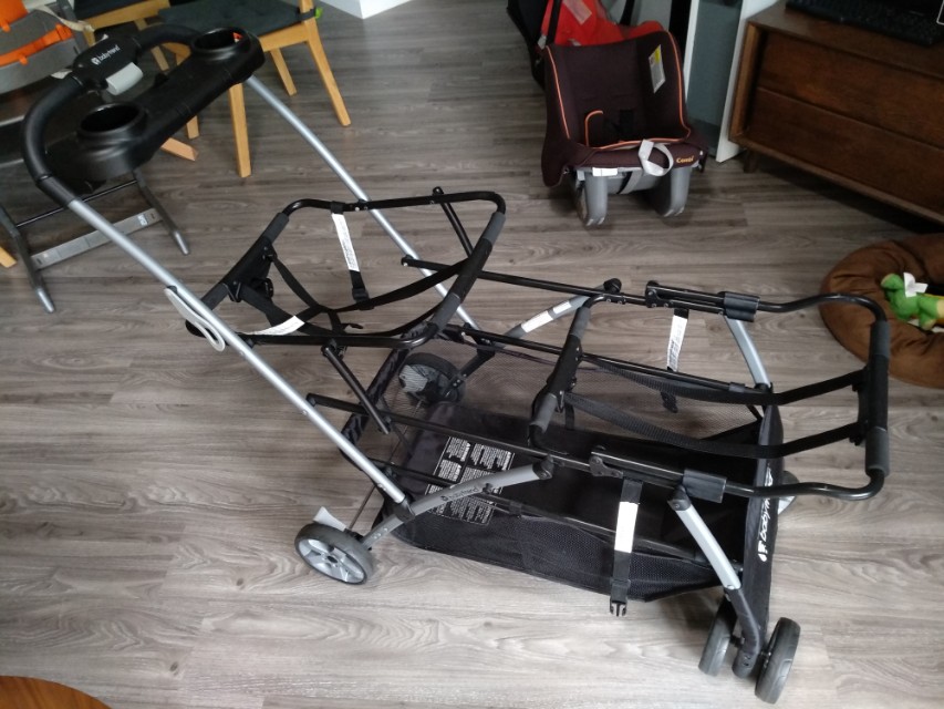 baby trend double stroller frame