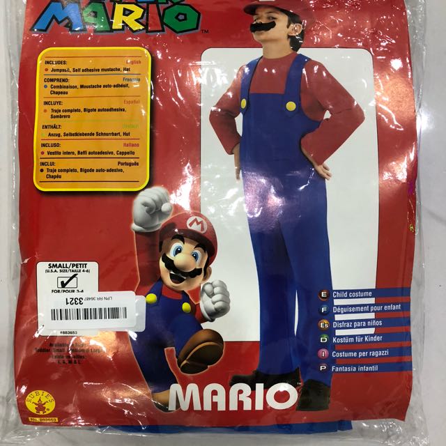 Bn Rubie S Super Mario Costume Babies Kids Boys Apparel On