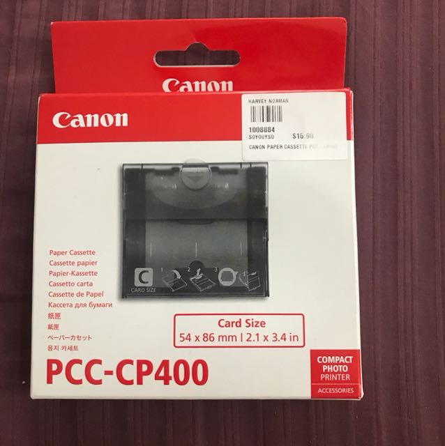 Canon Paper Cassette Pcc Cp400 Computers And Tech Printers Scanners And Copiers On Carousell 4711
