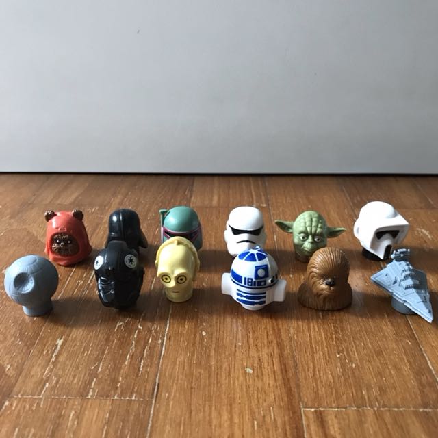 star wars pencil toppers