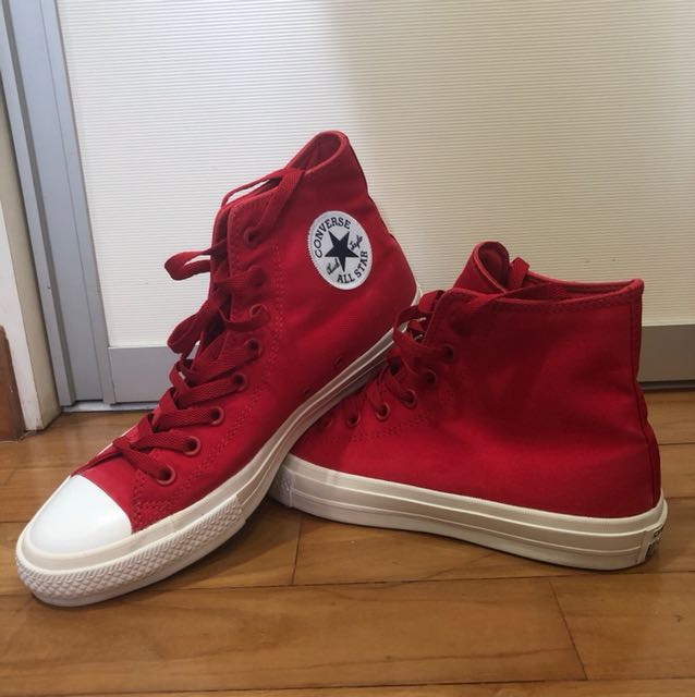converse chuck ii red