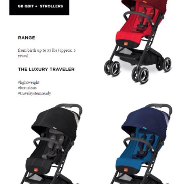 Gb Qbit Plus Bayi Anak Kereta Kursi Goyang Gendongan Bayi Di Carousell