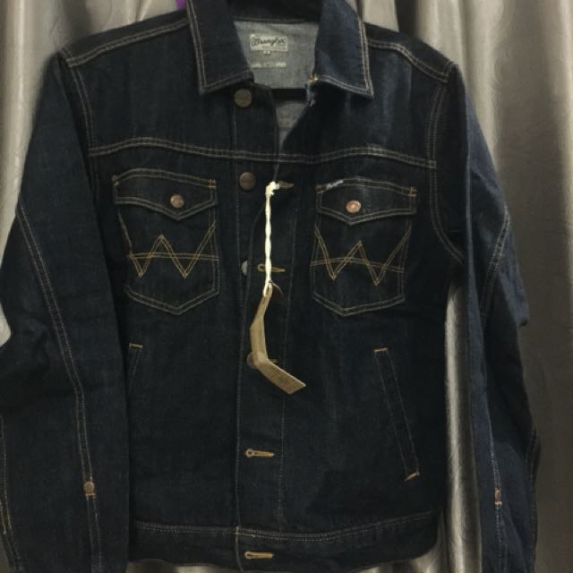 jaket jeans wrangler