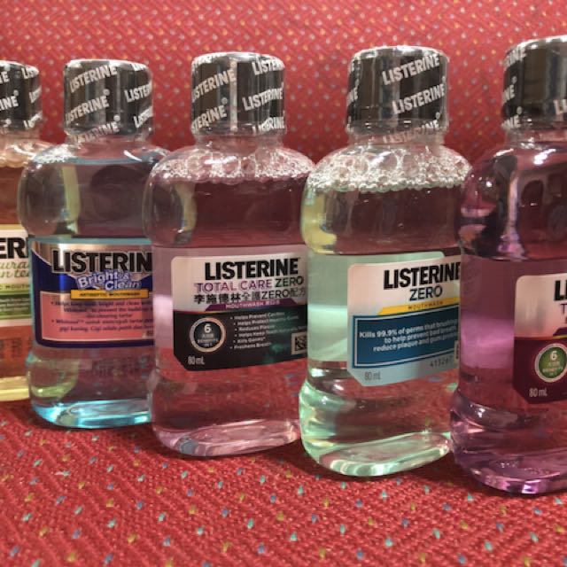 Listerine Travel Size 80ml Health Beauty Hand Foot Care On Carousell