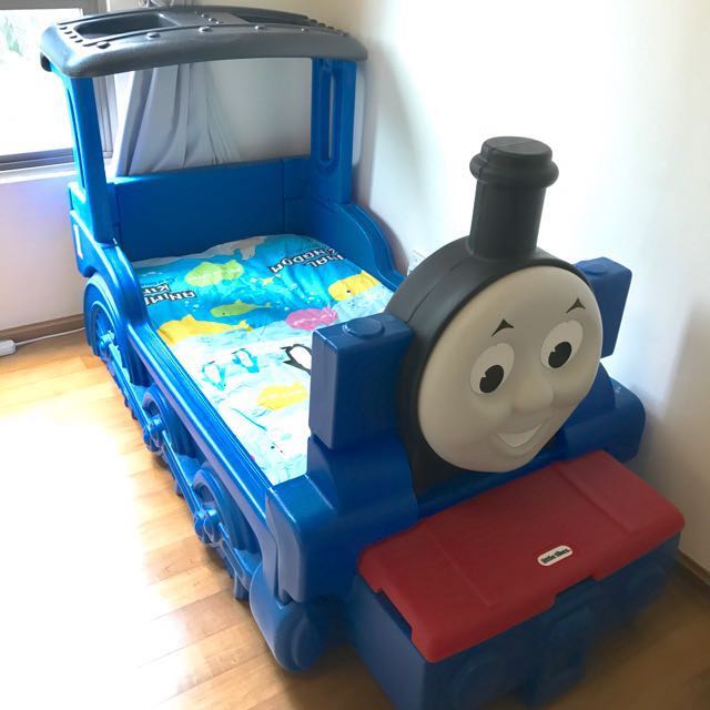 Little tikes thomas the tank engine bed hot sale