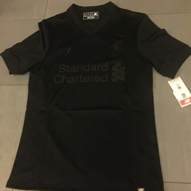 liverpool black limited edition jersey