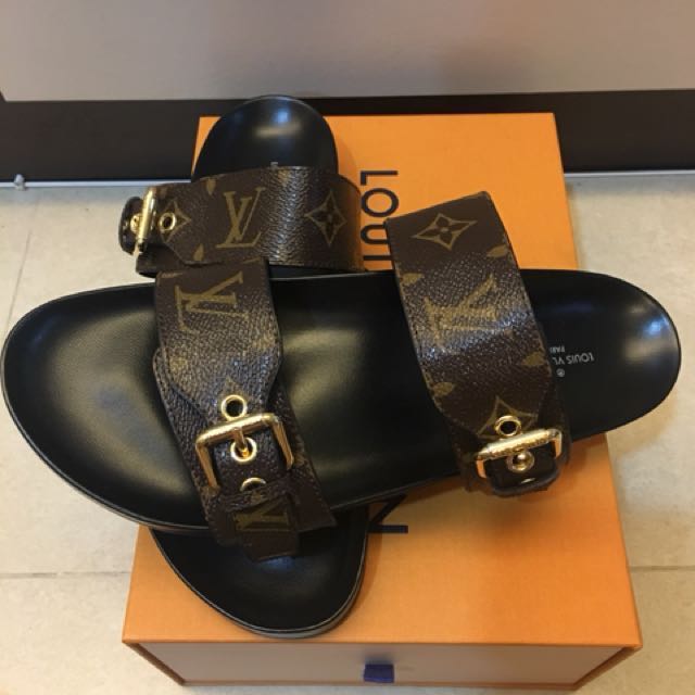 Louis Vuitton Vintage Louis Vuitton Bom Dia Flat Mule Sandals