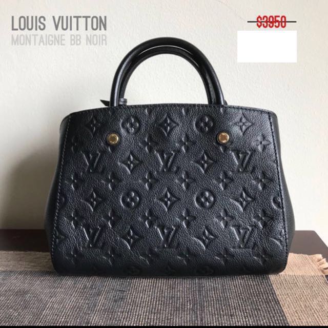 Unboxing: Louis Vuitton Montaigne Bb Empreinte
