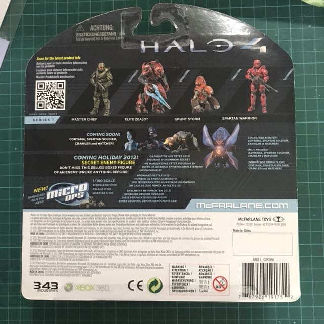 McFarlane Toys 343 Industries Halo 4 Series 1 Cortana Action Figure MOC, Hobbies & Toys, Toys