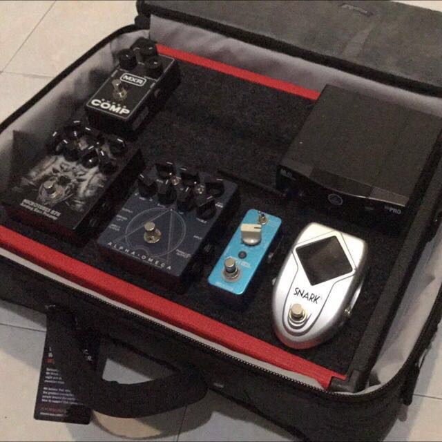 MONO Club (Pedaltrain Jr) Guitar Pedal Casing, Hobbies & Toys, Music