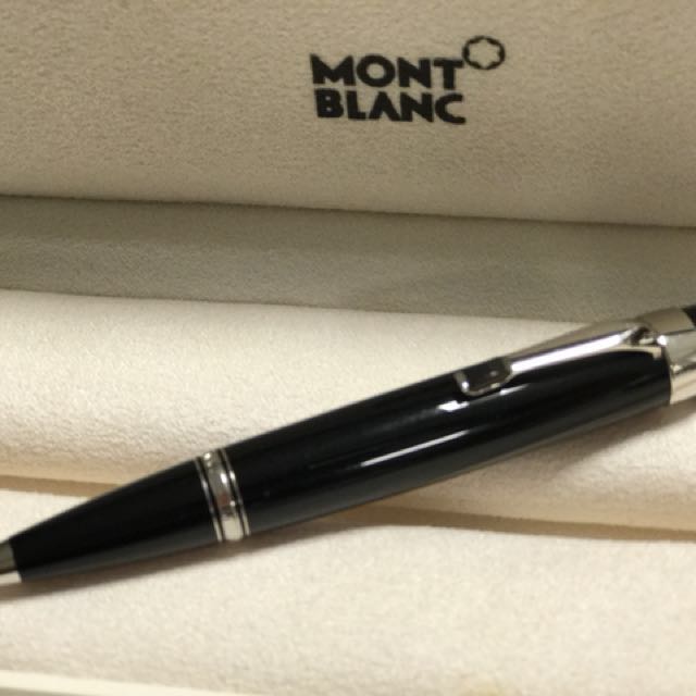Mont Blanc Boheme mechanical pencil Rare 0.9mm and black jewel