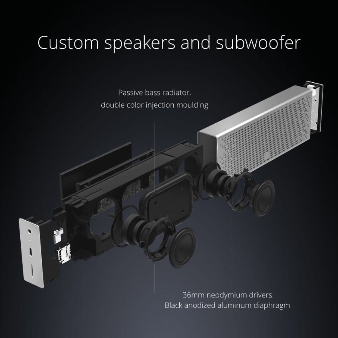 NEW Xiaomi Wireless Bluetooth Speaker (MDZ-15-DB) in built DSP hands ...