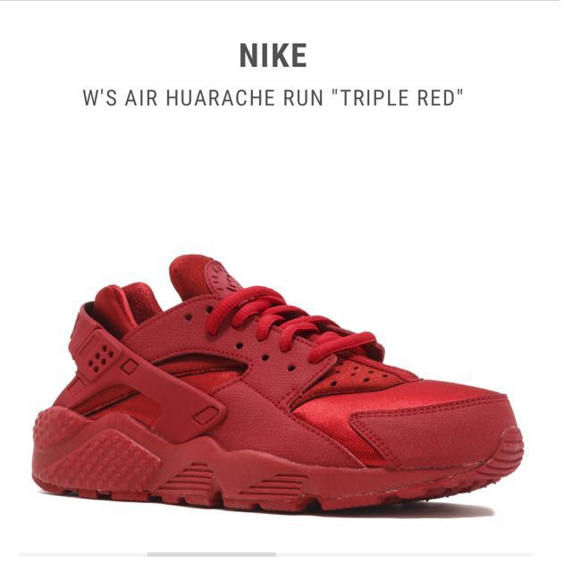air huarache triple red