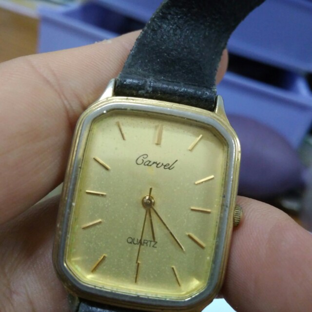 1990 CARVEL BLUE-FACED Unisex Diver's Working Watch/Box/Spare Link  (i.32/BD) £24.00 - PicClick UK