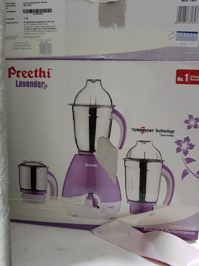 Preethi Mixer/Grinder, TV & Home Appliances, Kitchen Appliances ...