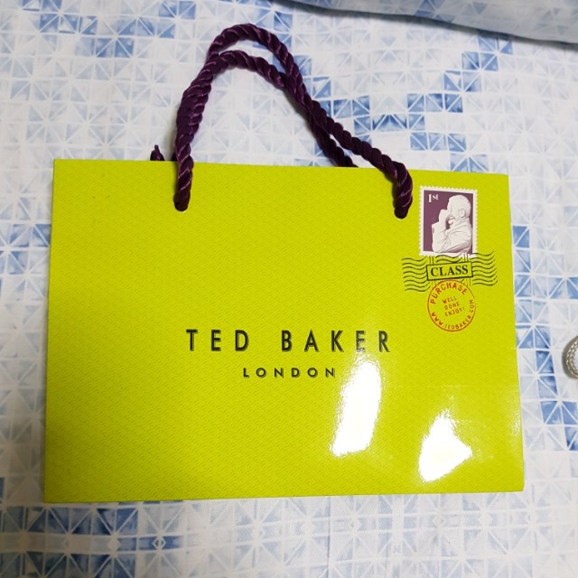 ted baker paper gift bag