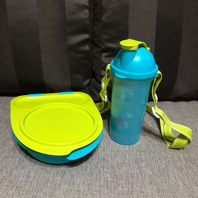 boys lunch bag and bottle