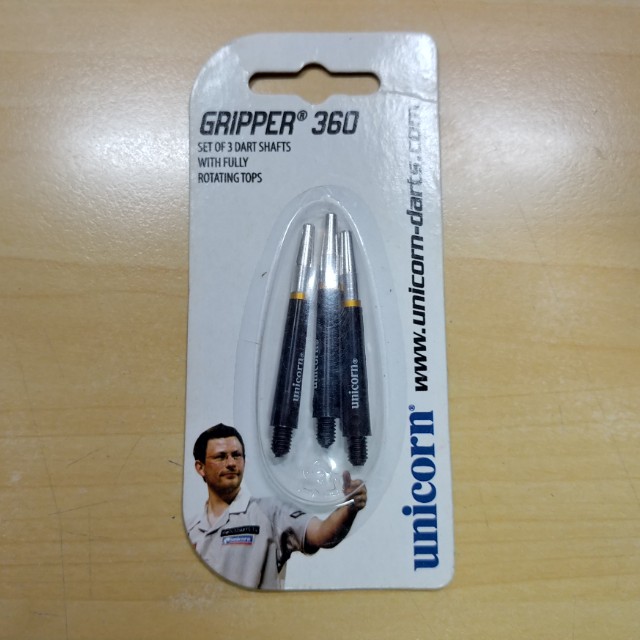 Unicorn Gripper 360 Dart Shafts Stems With Rotating Tops Sports